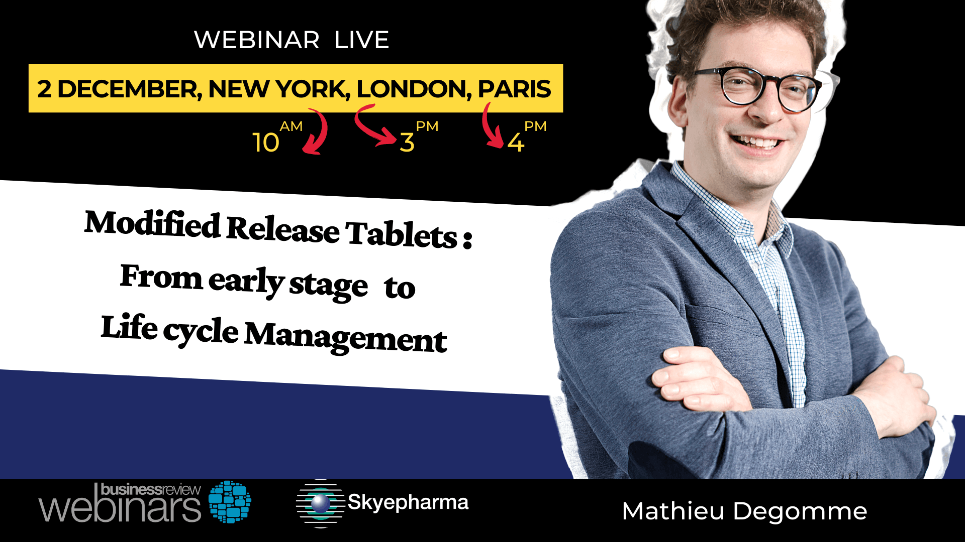 Skyepharma Webinar Modified Release Tablets